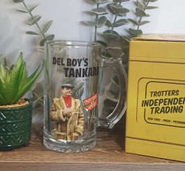 Only Fools and horse Del Boy Tankard Glass