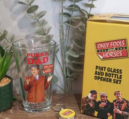 Only fools and horses glass and bottle opener